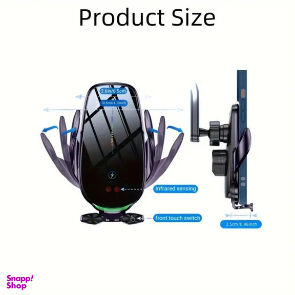 هولدر هوشمند و شارژر مغناطیسی 15 وات ایتومو مدل WirelessFast-X15