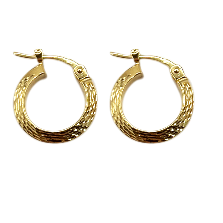 گوشواره طلا 18 عیار زنانه الهه فرمانیان کد 3898