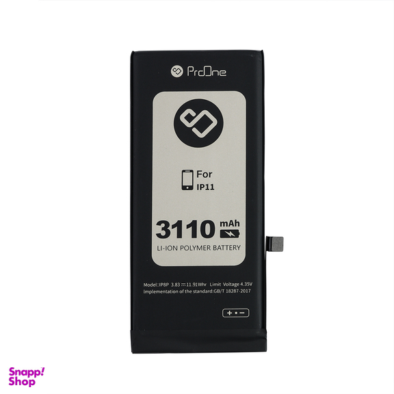 باتری موبایل پرووان مدل 11 ظرفیت 3110 میلی آمپر ساعت مناسب برای گوشی موبایل اپل iPhone 11
