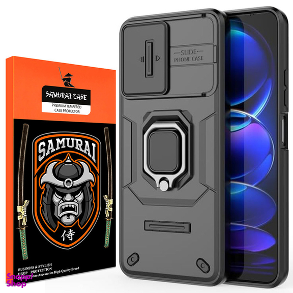 کاورگوشی موبایل سامورایی مدل Shockproof مناسب برای Redmi Note 12 Pro 5G / Poco X5 Pro 5G