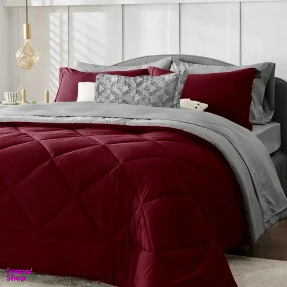 سرویس روتختی 7 تکه دو نفره نوپه هوم مدل P19 به همراه روبالشی طرح دار