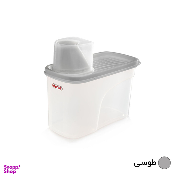 ظرف پودر رختشویی مانیا مدل پیمانه دار