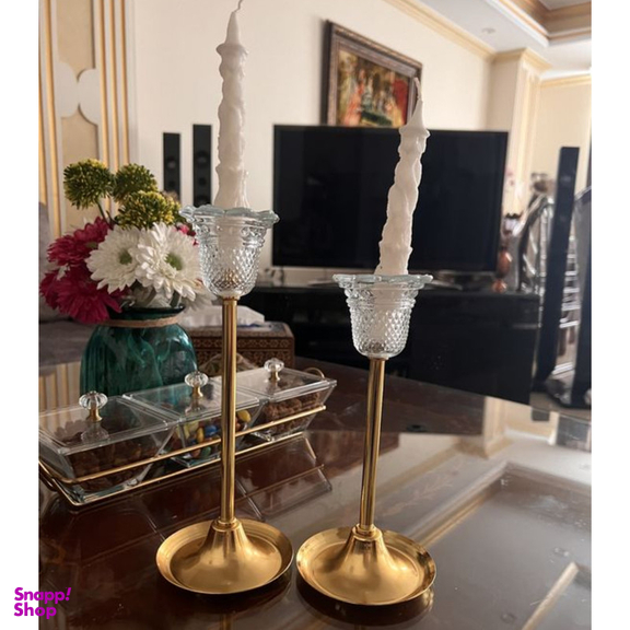 شمعدان نورهام مدل 2FLWR مجموعه ۲ عددی