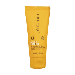 کرم ضد آفتاب لافارر با SPF50 مخصوص پوست نرمال تا خشک
