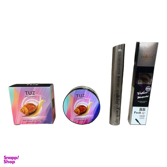 ریمل ژله ای کالیستا به همراه پودر فیکس توز شماره 2 کد 69