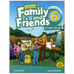 کتاب American Family and Friends 6 اثر Naomi Simmons انتشارات زبان مهر به همراه سی دی