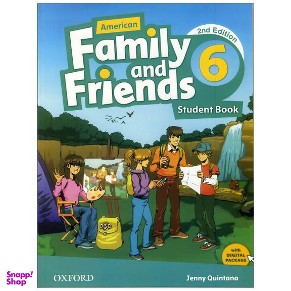 کتاب American Family and Friends 6 اثر Naomi Simmons انتشارات زبان مهر به همراه سی دی
