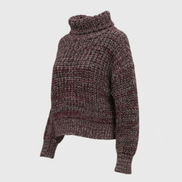 کراپ بافت زنانه کد 144 رنگ بادمجانی