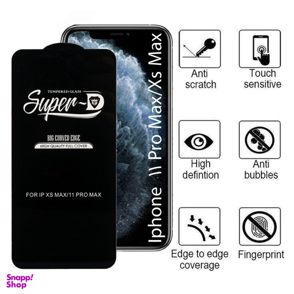 محافظ صفحه نمایش اپیکوی مدل Super 5D مناسب برای گوشی موبایل اپل iPhone 11 Pro Max / Xs Max