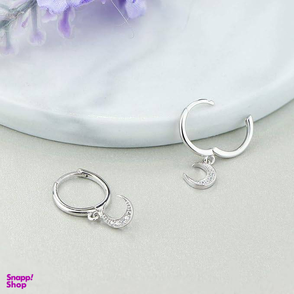 گوشواره نقره زنانه گیرا مدل Moon کد G683