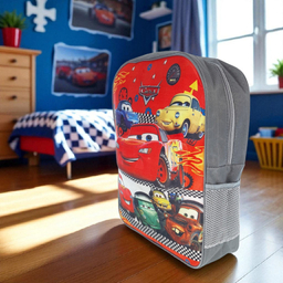 کوله پشتی مدرسه مدل ماشین مک کوئین کد ECO-MACQ