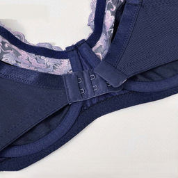 سوتین زنانه نوشه پوش کد 20407 رنگ سرمه ای