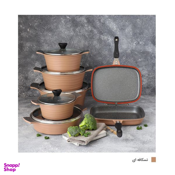 سرویس پخت و پز 12 پارچه دسینی مدل Rejina