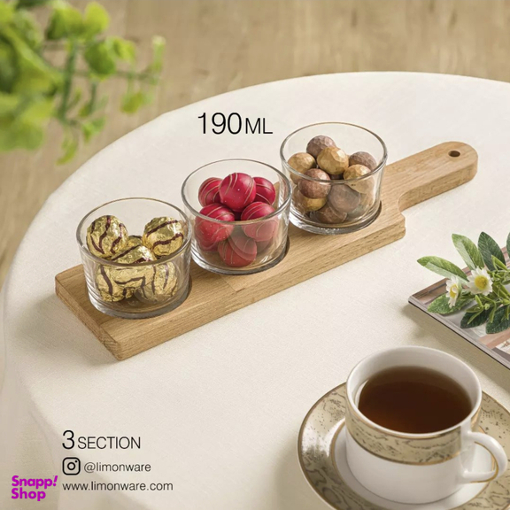 اردو خوری لیمون کد RM37 مجموعه 3 عددی به همراه استند