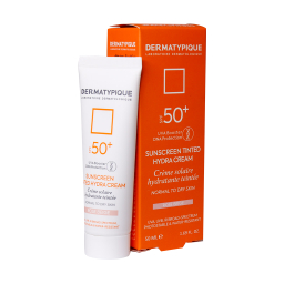ضد آفتاب درماتیپیک با SPF50 مناسب پوست خشک رنگ رز بژ حجم 50 میلی لیتر