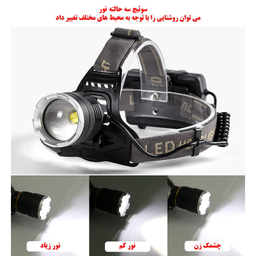 چراغ پیشانی ای اسمارتر مدل C72