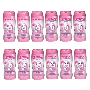 دستمال مرطوب نیوساد مدل Wet-Wipes مجموعه 12 عددی