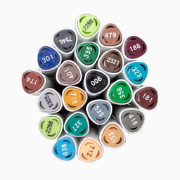 ماژیک راندو دوسر Winter کد M2W22 مجموعه 22 عددی