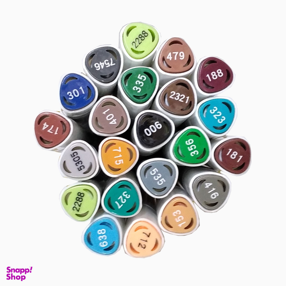 ماژیک راندو دوسر Winter کد M2W22 مجموعه 22 عددی