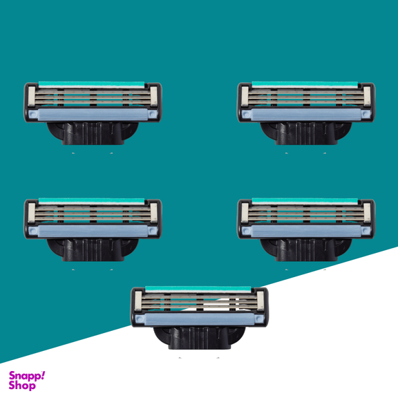 تیغ یدک ژیلت مدل Mach 3 بسته 5 عددی