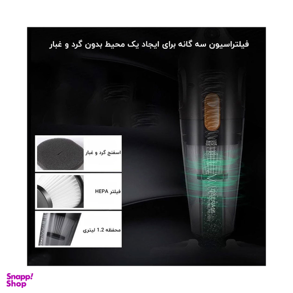 جارو برقی شیائومی مدل Deerma DX115C Household Vacuum Cleaner