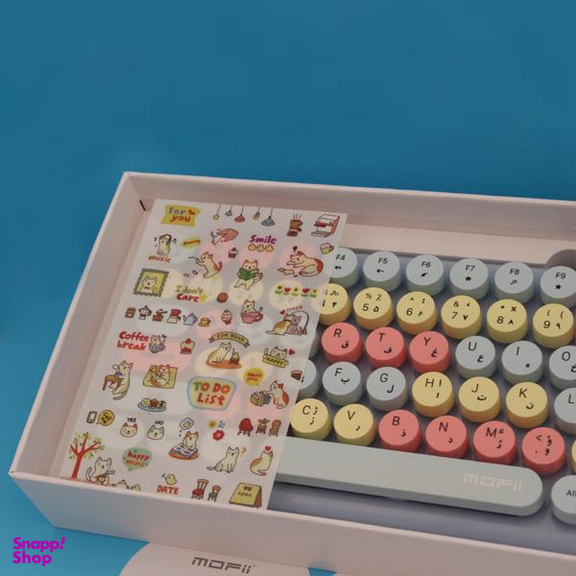 کیبورد و ماوس بی سیم مافی مدل CANDY XR