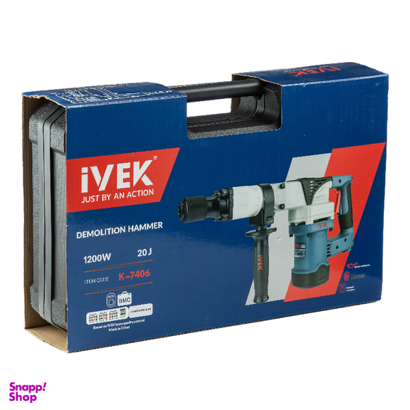 چکش تخریب 6 کیلوگرم ایوک کد K-7406