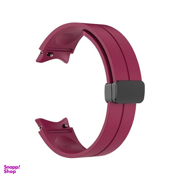 بند اپیکوی مدل SiliconeMag20 سایز 20mm مناسب برای ساعت هوشمند سامسونگ سری Galaxy Watch 4/5/5 Pro/6/ َActive1/2