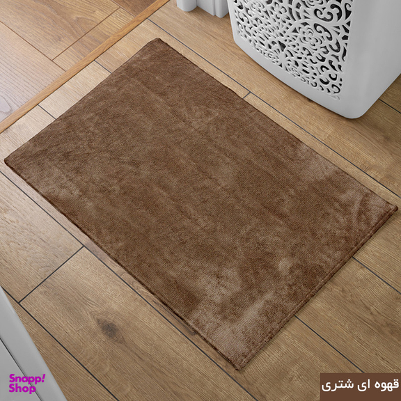 پادری شاران هوم مدل 3 لایه اسفنج دار طرح مخمل سایز 57×100 سانتی متر