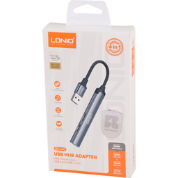 هاب 4 پورت USB 3.0 الدینیو مدل DS-44C