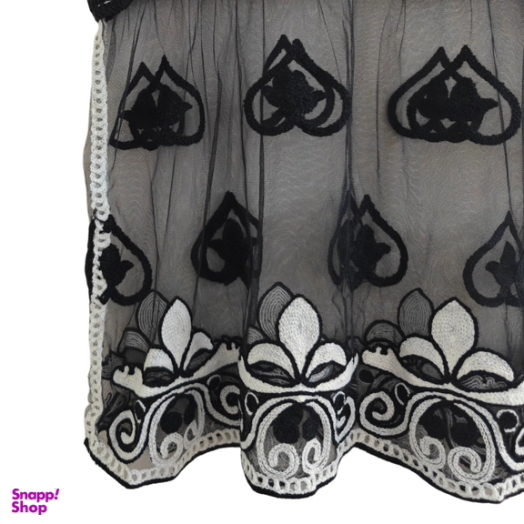 تاپ زنانه مدل دانتل نیو کد 4 رنگ مشکی