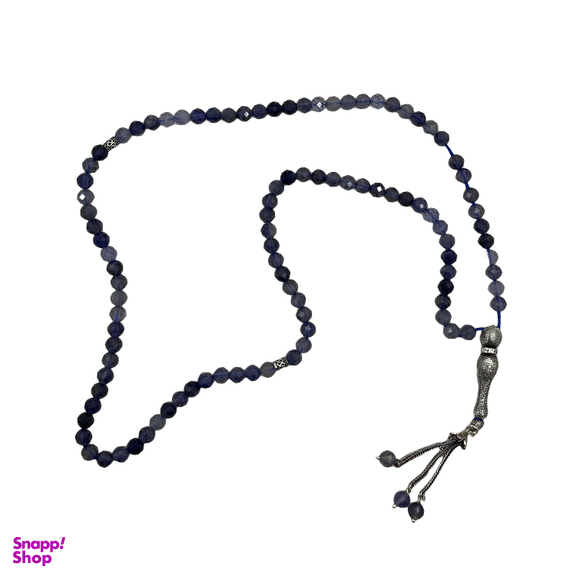 تسبیح گالری ظهیرالدینی مدل یاقوت کبود کد YGH-101-01