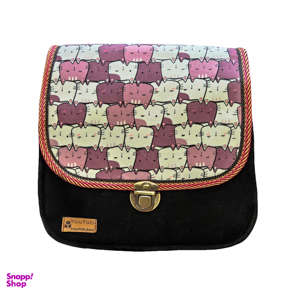 کیف دوشی زنانه یوتاب مدل مخمل N-14