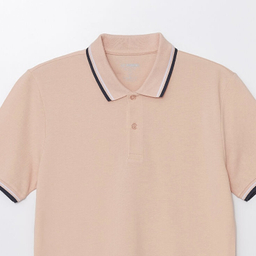 پولوشرت آستین کوتاه مردانه ال سی وایکیکی مدل اسلیم افکت ضد تعریق