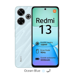گوشی موبایل شیائومی مدل Redmi 13 4G دو سیم کارت ظرفیت 256 گیگابایت رم 8 گیگابایت پک اندونزی رام گلوبال