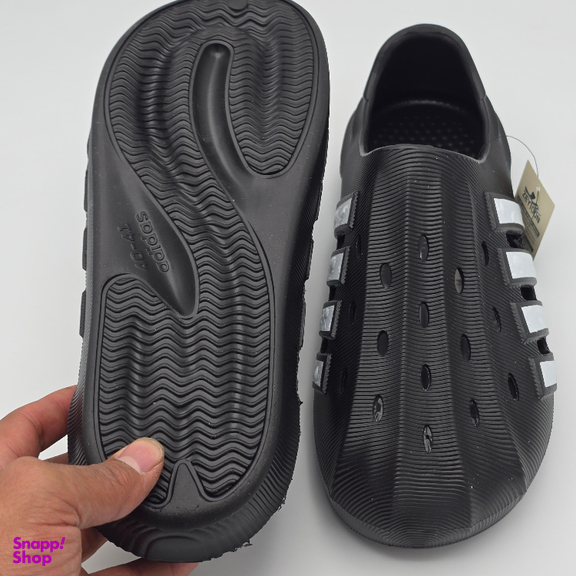 دمپایی مردانه زیتون مدل سامبا کد 72828 رنگ مشکی