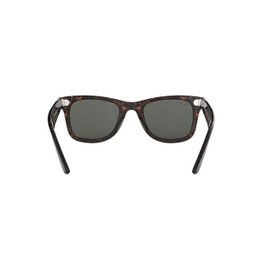 عینک آفتابی ری بن مدل 2140 ویفر فریم هاوانا عدسی مشکی پلاریزه سایز 50