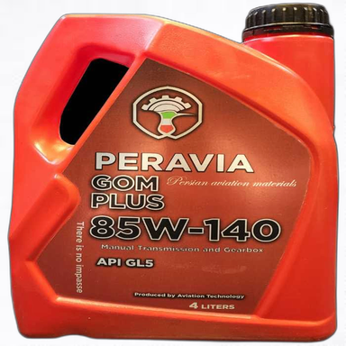 روغن گیربکس دستی پراویا مدل GOM PLUS 85W140/GL5 حجم 4 لیتر