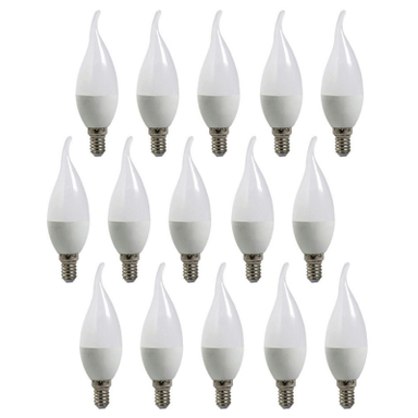 لامپ ال ای دی 7 وات دونیکو مدل اشک پایه E14 مجموعه 15 عددی