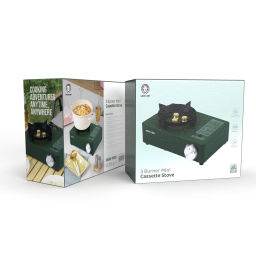 اجاق سفری گرین لاین مدل 3 Burner Mini Cassette Stove