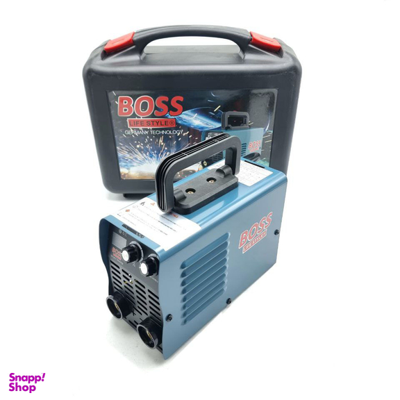 دستگاه جوش 350 آمپر باس مدل کیف دار کد ARC350-MINI مجموعه 5 عددی
