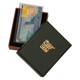 شمش طلا 18 عیار گالری تاج آبادی مدل همای سعادت کد T-0.25