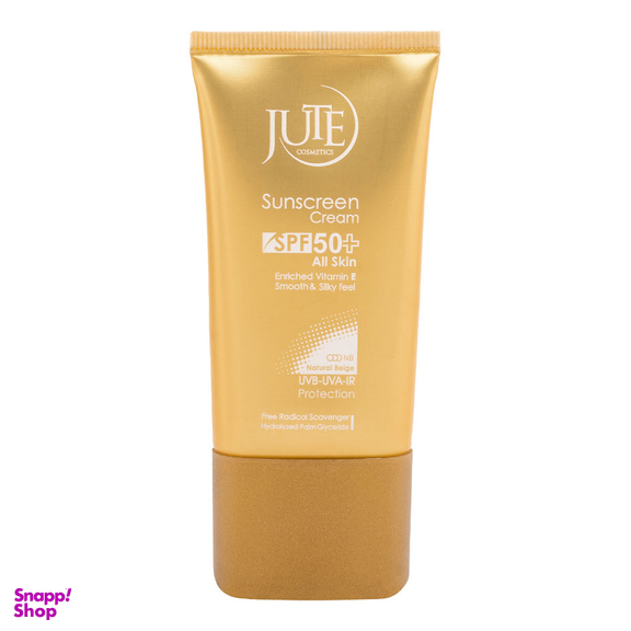 کرم ضد آفتاب ژوت بژ طبیعی SPF50 مناسب انواع پوست