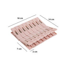 گیره لباس لیمون کد DH635 مجموعه 16 عددی
