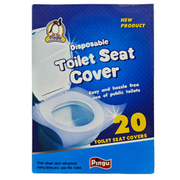 کاور یکبار مصرف توالت فرنگی پینگو مدل Disposable بسته 20 عددی