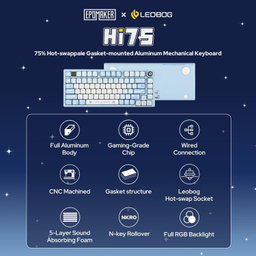 کیبورد گیمینگ ایپومیکر مدل EPOMAKER x LEOBOG Hi75