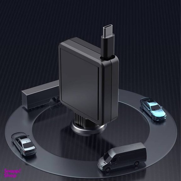 شارژر فندکی موبایل گرین لاین مدل Retractable 30W Car