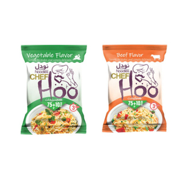 نودل شف هو طعم گوشت و سبزیجات وزن 340 گرم بسته 4 عددی