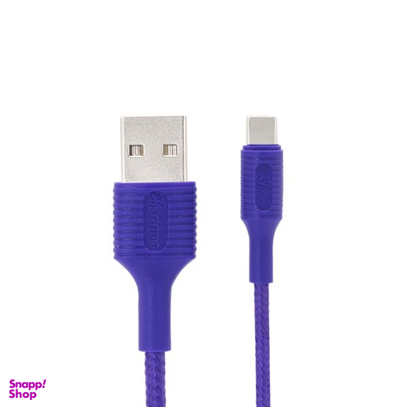 کابل تبدیل USB به USB-C شی کاریزما مدل صبا طول 1.2 متر