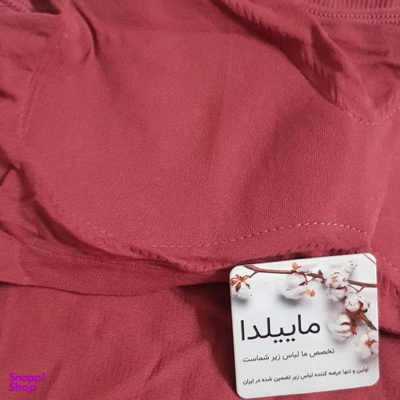 کراپ‌تاپ زنانه ماییلدا مدل 4792 رنگ زرشکی